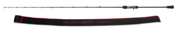 Jigstar Slow Jerk Red Conventional Rod - Image 2