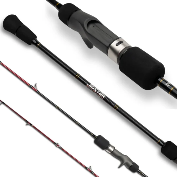 Jigstar Slow Jerk Red Conventional Rod